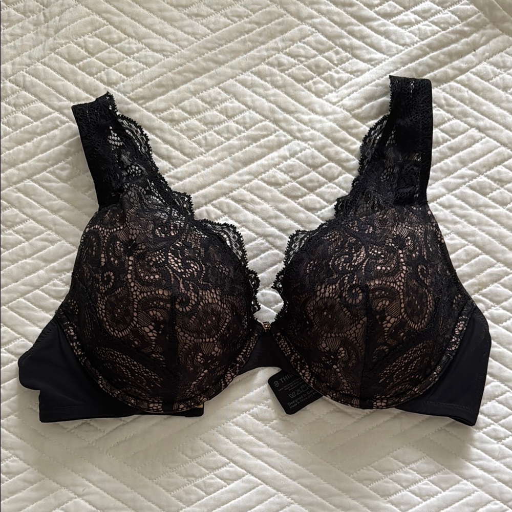 ThirdLove Black Lace Underwire Bra